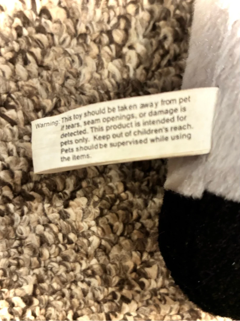 Dog Diggin Designs iBone Dog Toy Plush with Squeaker
